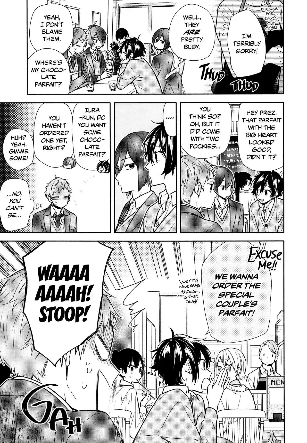 Horimiya Ch. 102 Family Restaurant