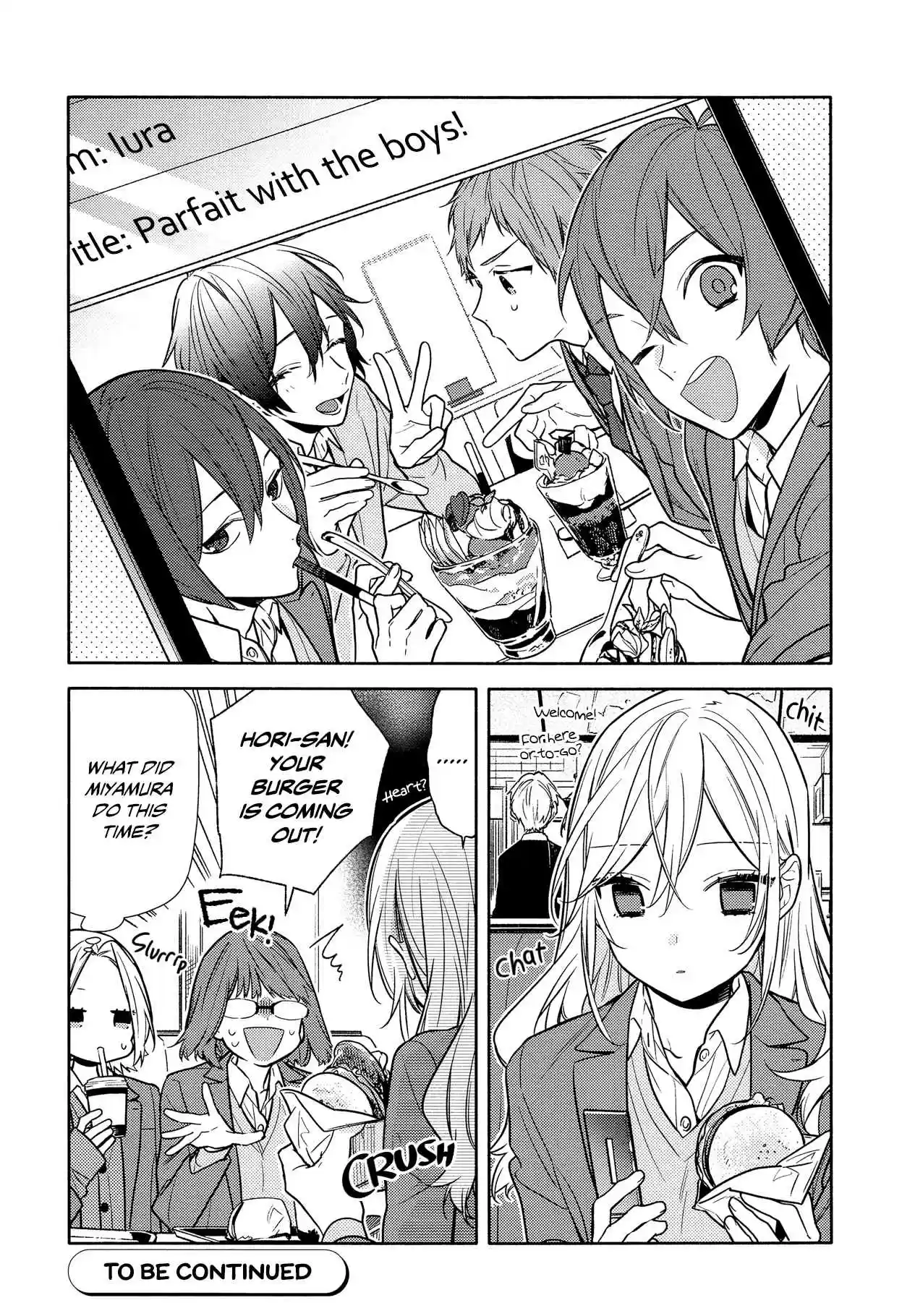 Horimiya Ch. 102 Family Restaurant