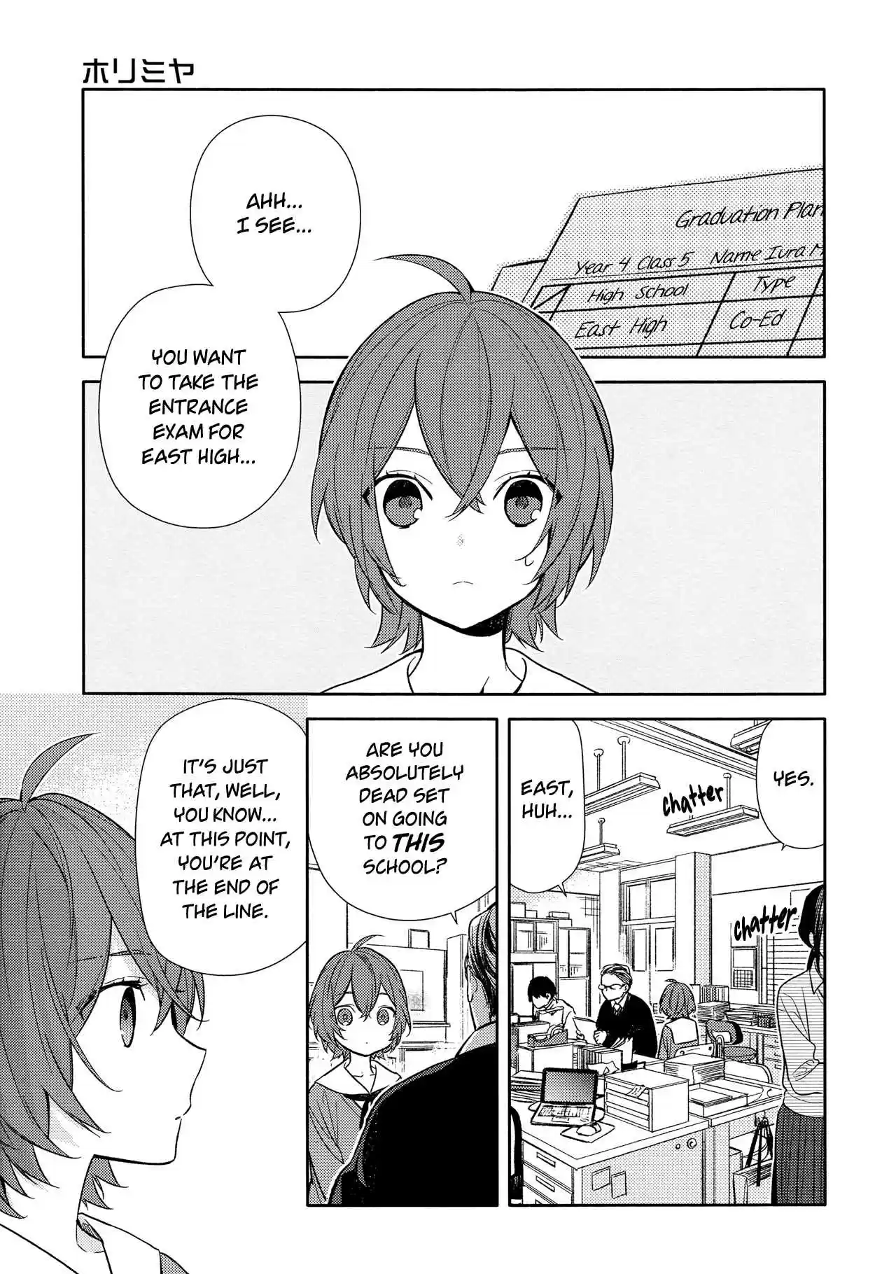 Horimiya Ch. 91 One Way Street