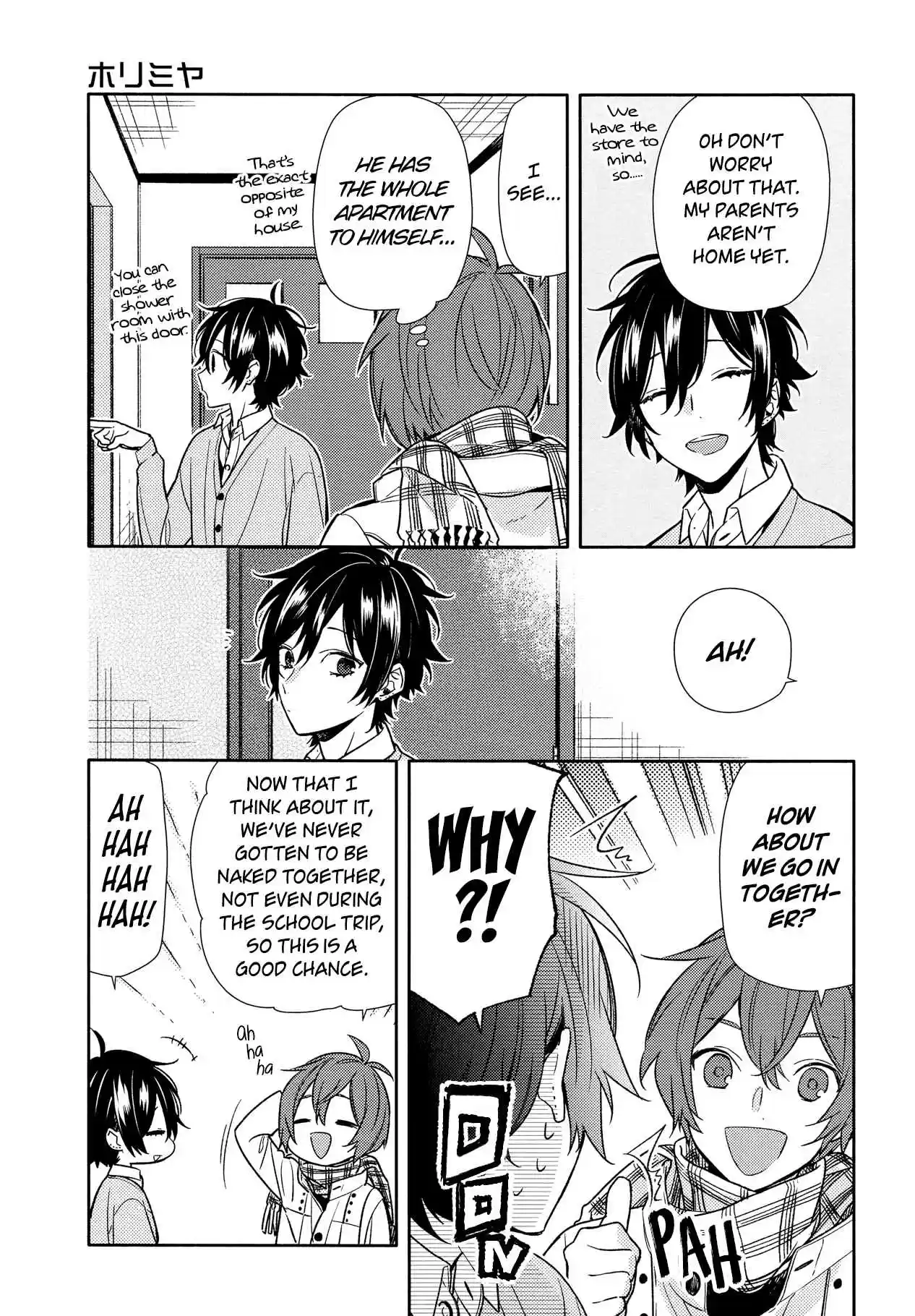 Horimiya Ch. 92 Bath