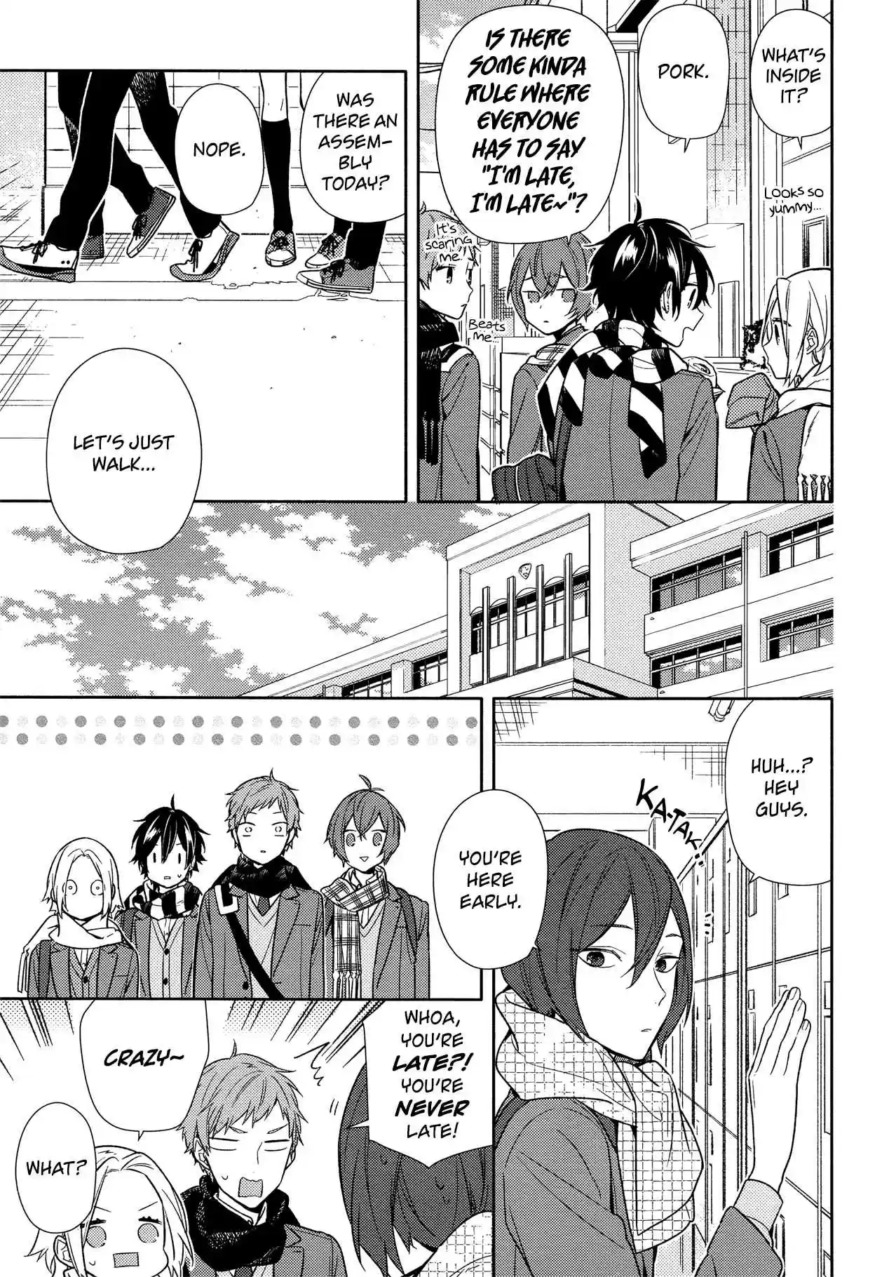 Horimiya Ch. 94 Campus Tour (2)