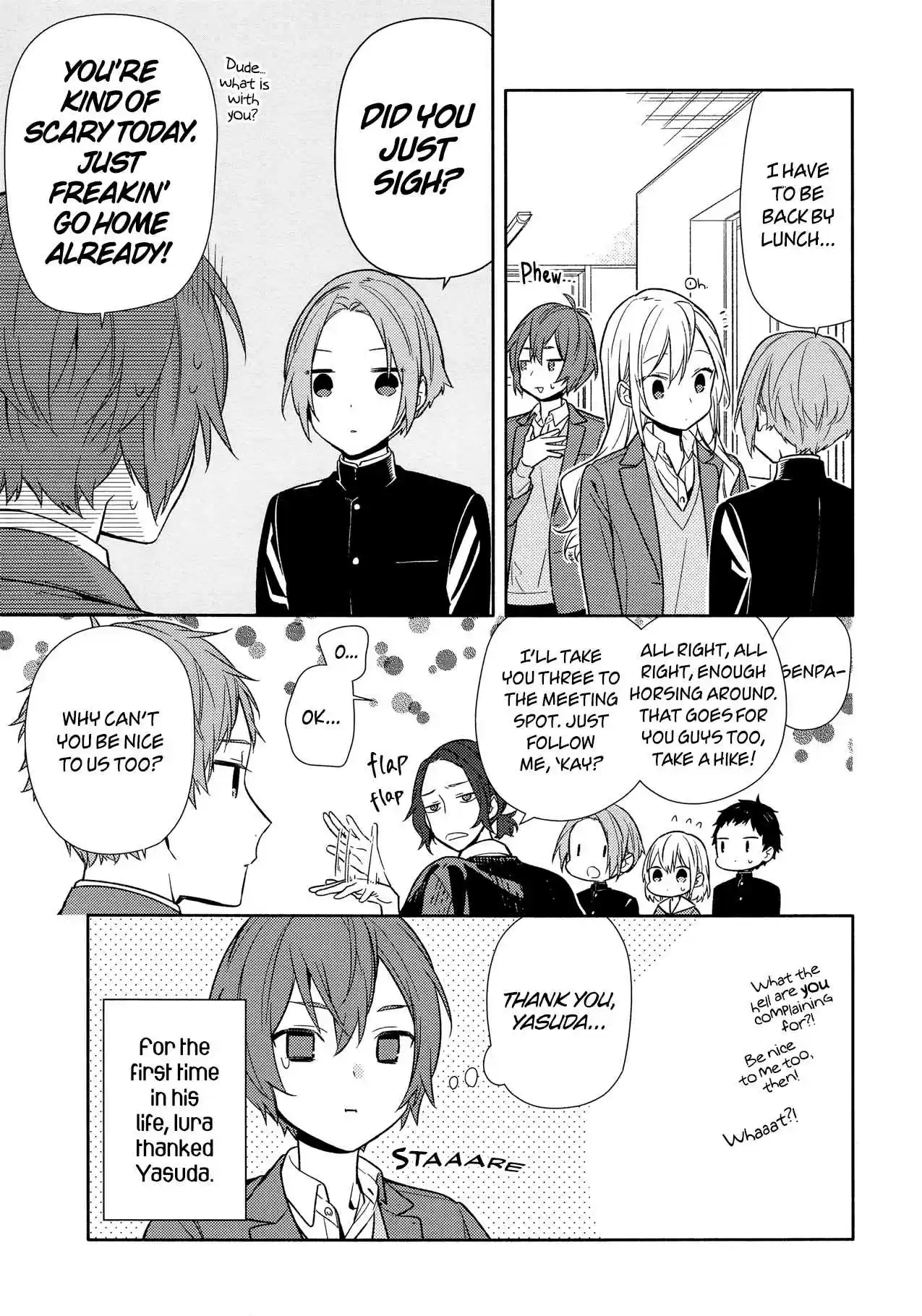 Horimiya Ch. 94 Campus Tour (2)