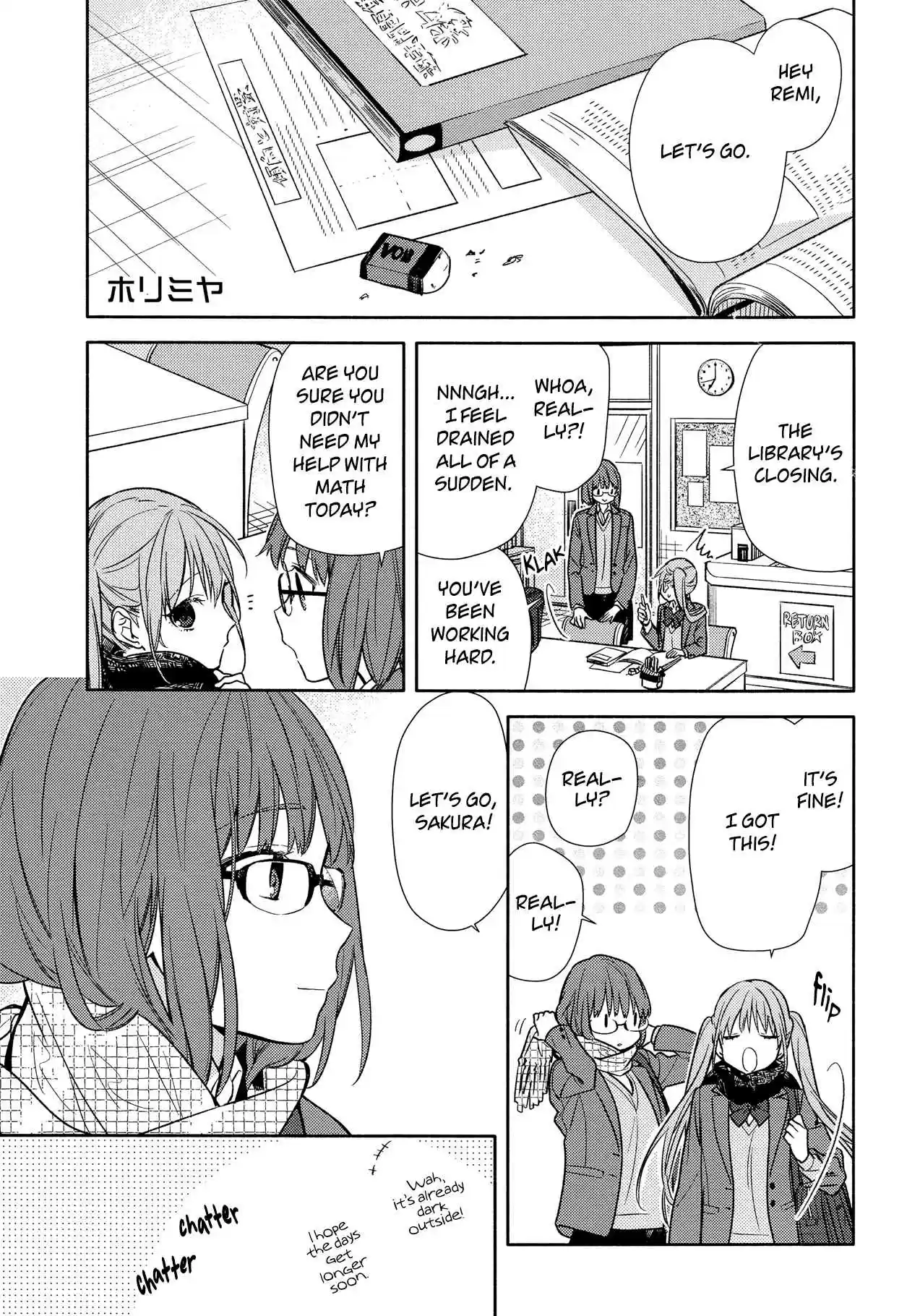 Horimiya Ch. 95 Sweetness, 60 Points