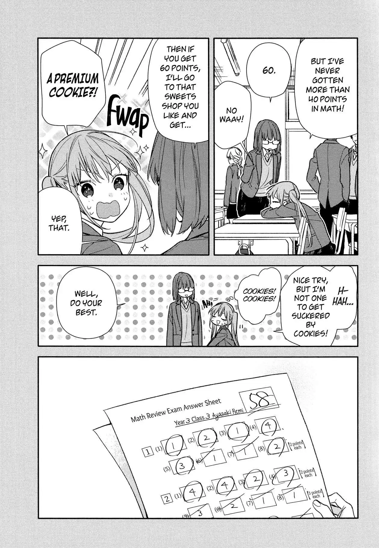 Horimiya Ch. 95 Sweetness, 60 Points