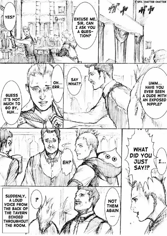 How I stalked some dude with an exposed nipple and stumbled upon the Zenithian Sword ch.33