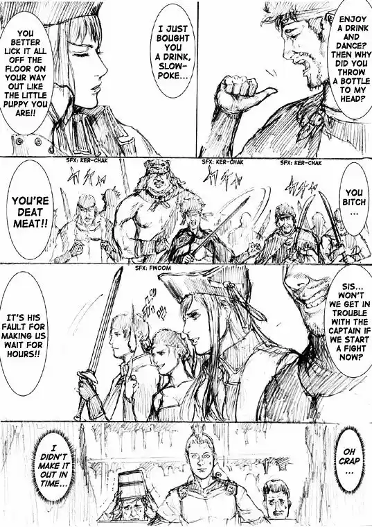 How I stalked some dude with an exposed nipple and stumbled upon the Zenithian Sword ch.33