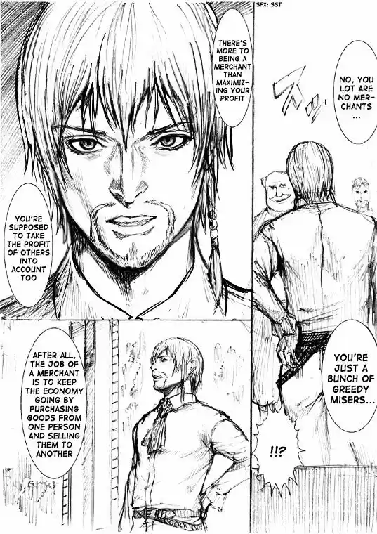 How I stalked some dude with an exposed nipple and stumbled upon the Zenithian Sword ch.33