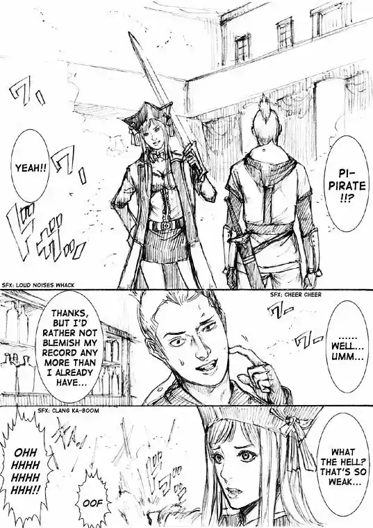 How I stalked some dude with an exposed nipple and stumbled upon the Zenithian Sword ch.34