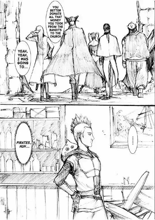 How I stalked some dude with an exposed nipple and stumbled upon the Zenithian Sword ch.35