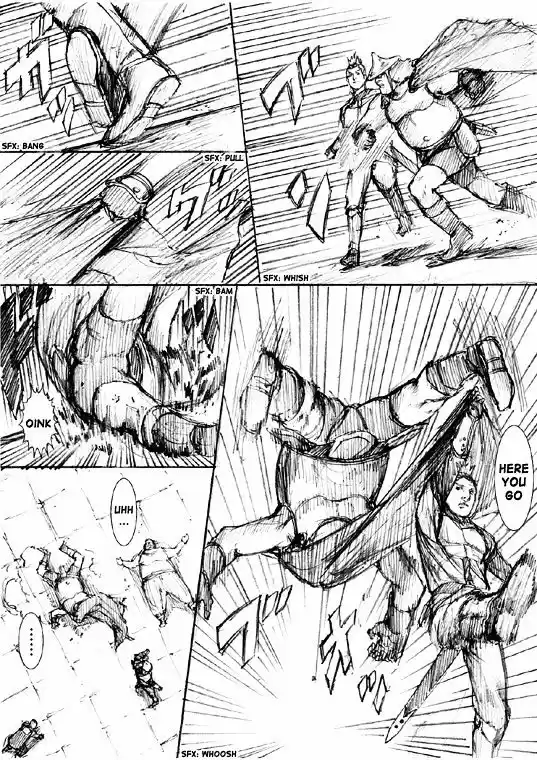 How I stalked some dude with an exposed nipple and stumbled upon the Zenithian Sword ch.35