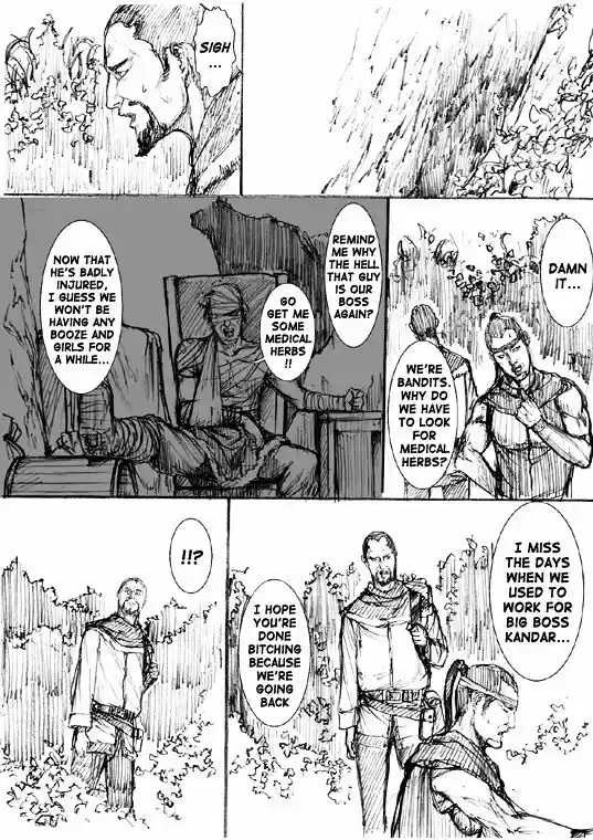 How I stalked some dude with an exposed nipple and stumbled upon the Zenithian Sword ch.35