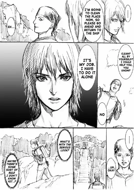 How I stalked some dude with an exposed nipple and stumbled upon the Zenithian Sword ch.49