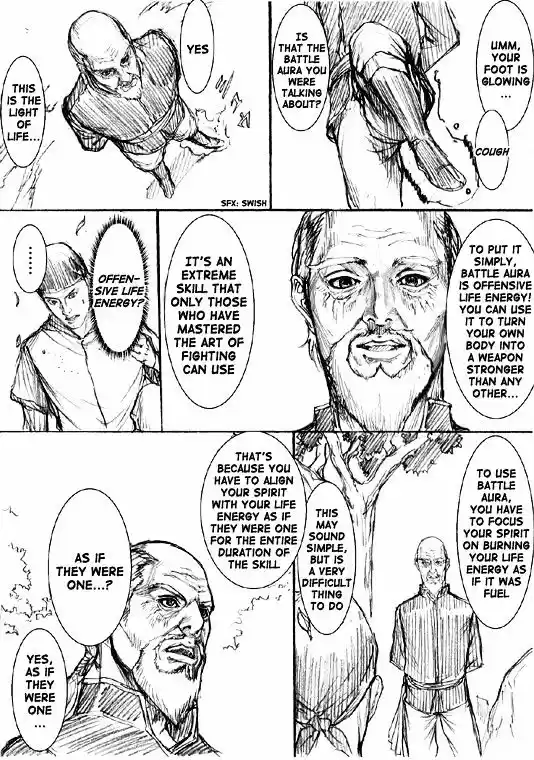 How I stalked some dude with an exposed nipple and stumbled upon the Zenithian Sword ch.50