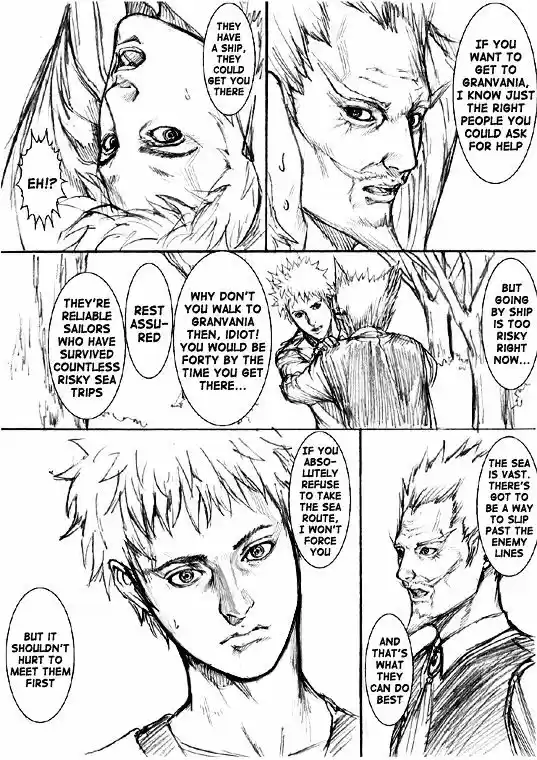 How I stalked some dude with an exposed nipple and stumbled upon the Zenithian Sword ch.52