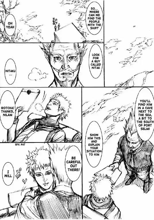 How I stalked some dude with an exposed nipple and stumbled upon the Zenithian Sword ch.52