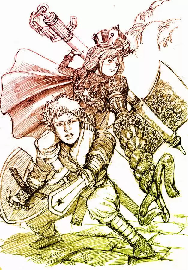 How I stalked some dude with an exposed nipple and stumbled upon the Zenithian Sword ch.53