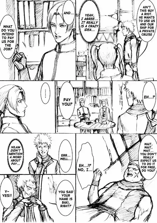 How I stalked some dude with an exposed nipple and stumbled upon the Zenithian Sword ch.54