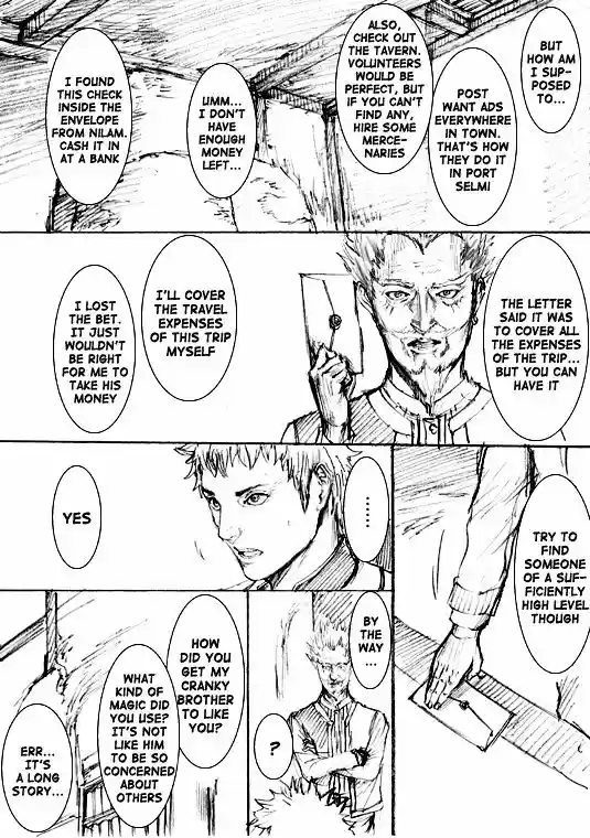 How I stalked some dude with an exposed nipple and stumbled upon the Zenithian Sword ch.56