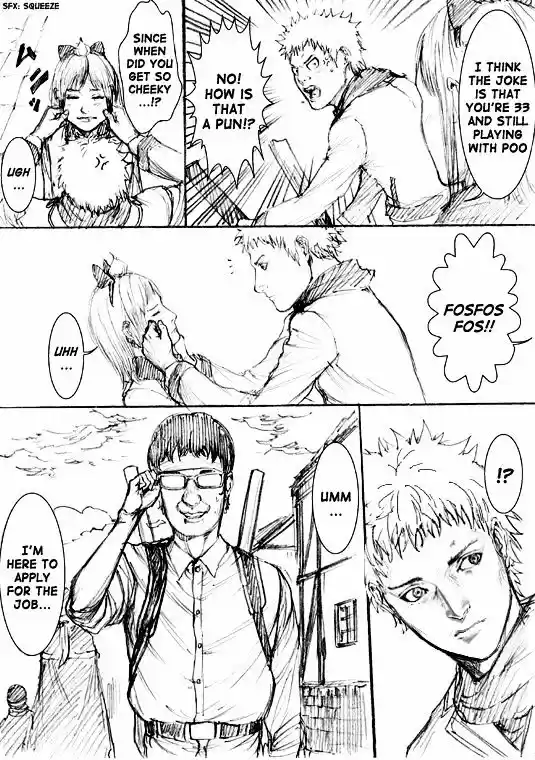 How I stalked some dude with an exposed nipple and stumbled upon the Zenithian Sword ch.56