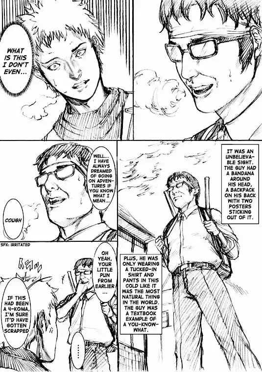 How I stalked some dude with an exposed nipple and stumbled upon the Zenithian Sword ch.57