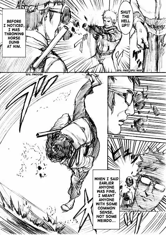 How I stalked some dude with an exposed nipple and stumbled upon the Zenithian Sword ch.57