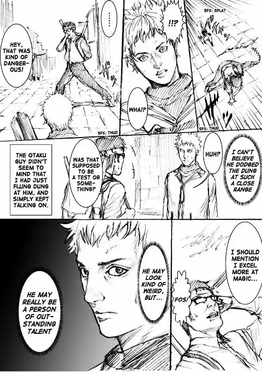 How I stalked some dude with an exposed nipple and stumbled upon the Zenithian Sword ch.57