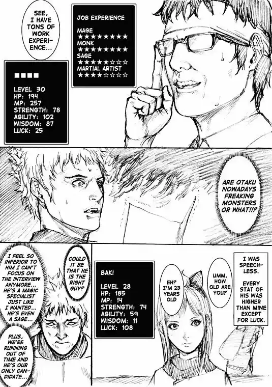 How I stalked some dude with an exposed nipple and stumbled upon the Zenithian Sword ch.57