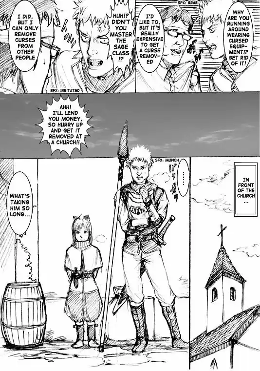 How I stalked some dude with an exposed nipple and stumbled upon the Zenithian Sword ch.57