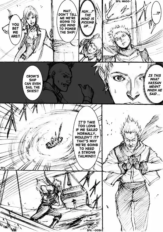 How I stalked some dude with an exposed nipple and stumbled upon the Zenithian Sword ch.58