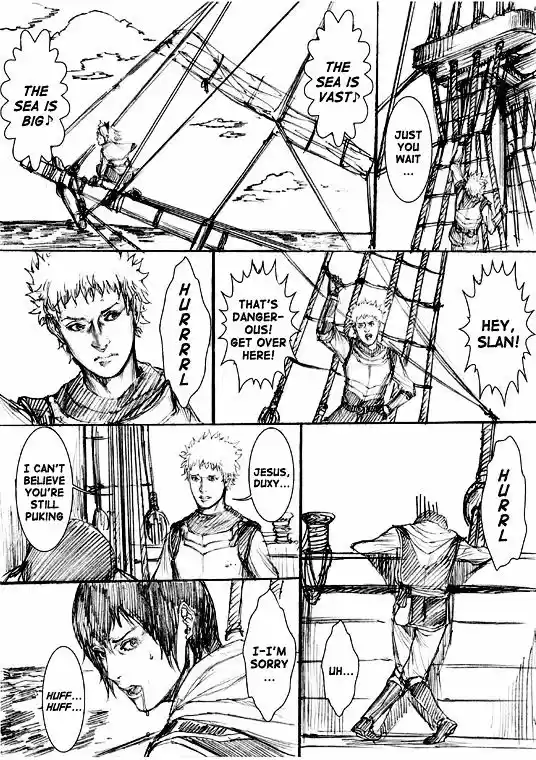 How I stalked some dude with an exposed nipple and stumbled upon the Zenithian Sword ch.61