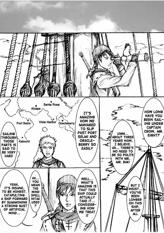 How I stalked some dude with an exposed nipple and stumbled upon the Zenithian Sword ch.61