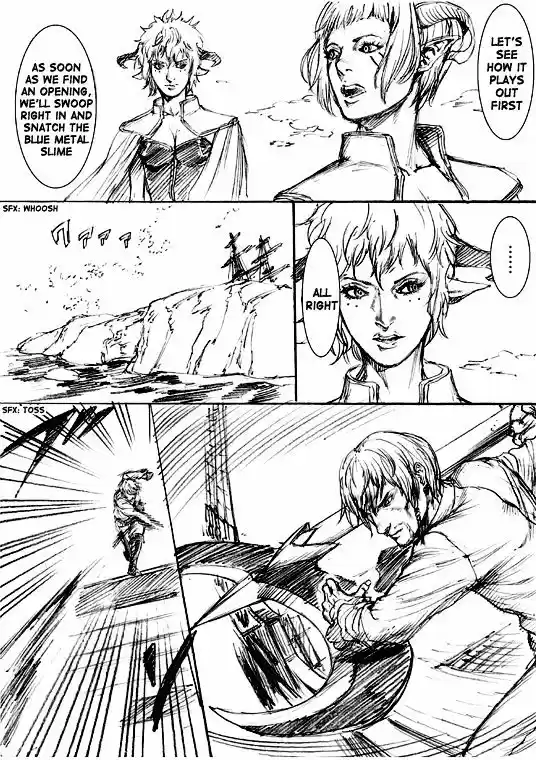 How I stalked some dude with an exposed nipple and stumbled upon the Zenithian Sword ch.62