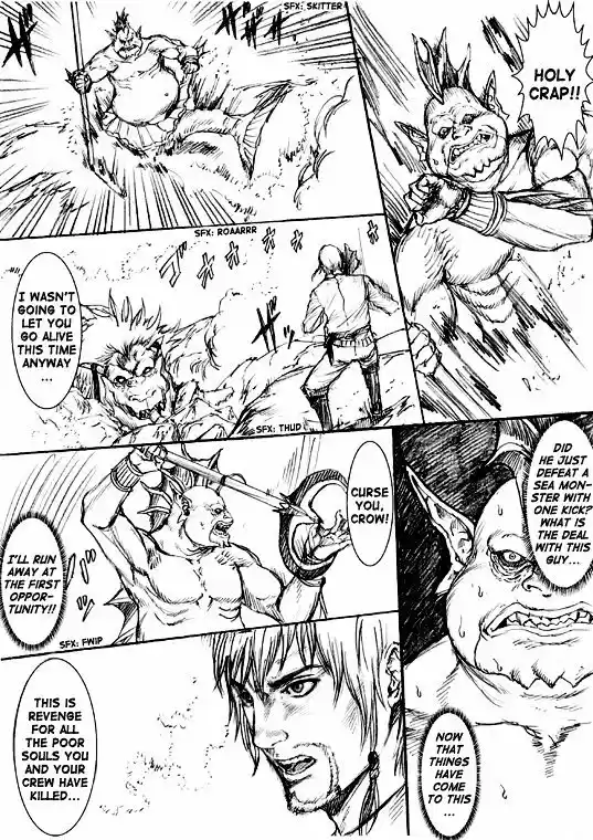 How I stalked some dude with an exposed nipple and stumbled upon the Zenithian Sword ch.64