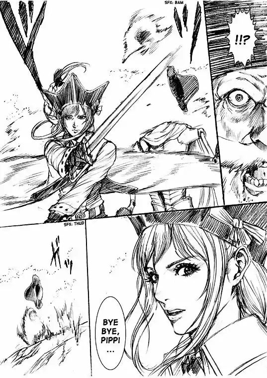 How I stalked some dude with an exposed nipple and stumbled upon the Zenithian Sword ch.64