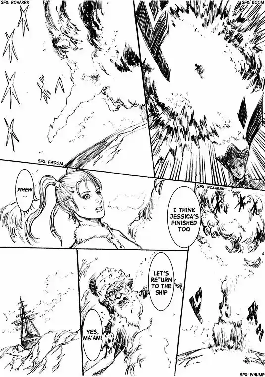 How I stalked some dude with an exposed nipple and stumbled upon the Zenithian Sword ch.64