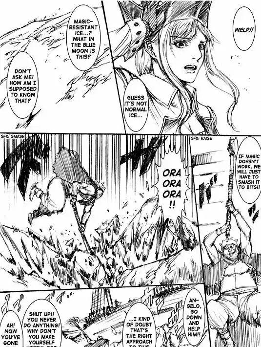 How I stalked some dude with an exposed nipple and stumbled upon the Zenithian Sword ch.64