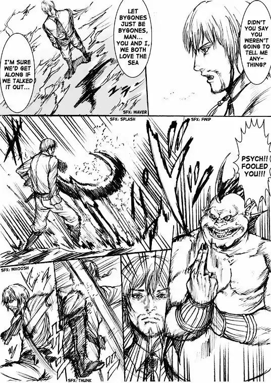 How I stalked some dude with an exposed nipple and stumbled upon the Zenithian Sword ch.65