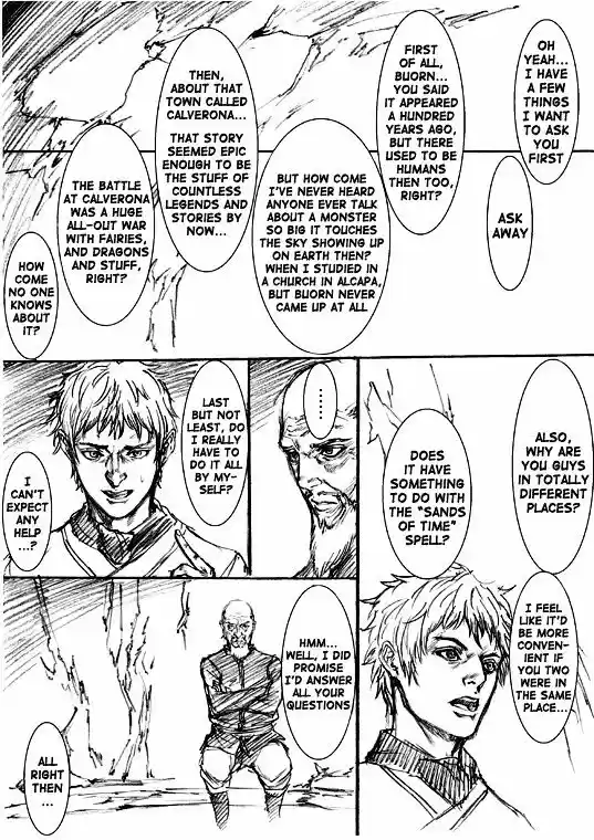 How I stalked some dude with an exposed nipple and stumbled upon the Zenithian Sword ch.75