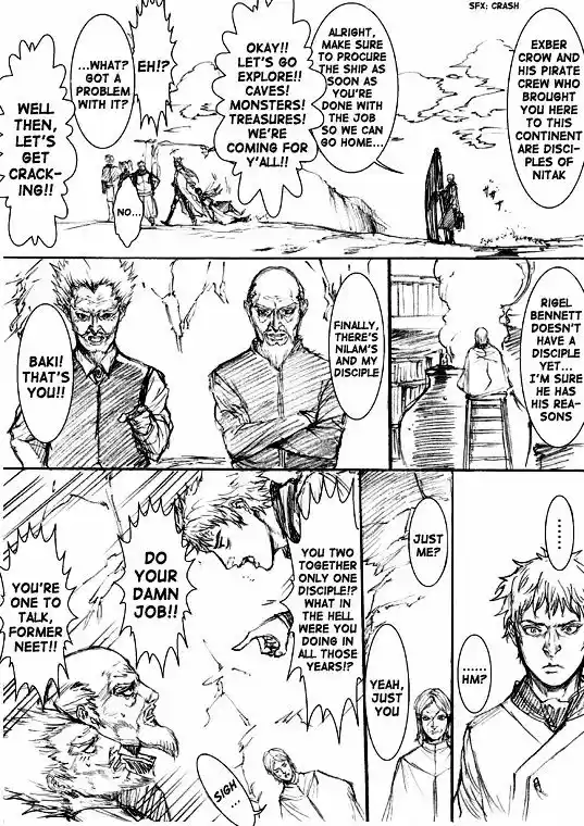 How I stalked some dude with an exposed nipple and stumbled upon the Zenithian Sword ch.75