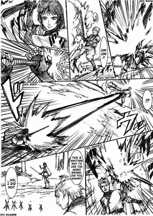 How I stalked some dude with an exposed nipple and stumbled upon the Zenithian Sword ch.76