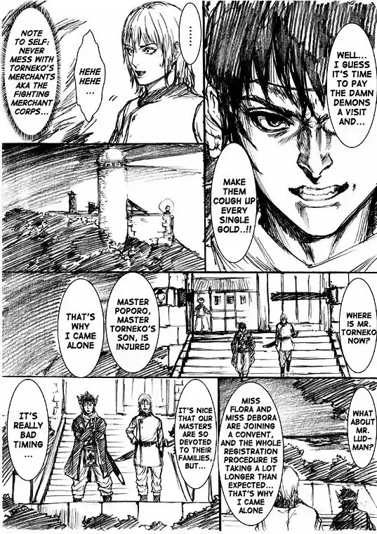 How I stalked some dude with an exposed nipple and stumbled upon the Zenithian Sword ch.77