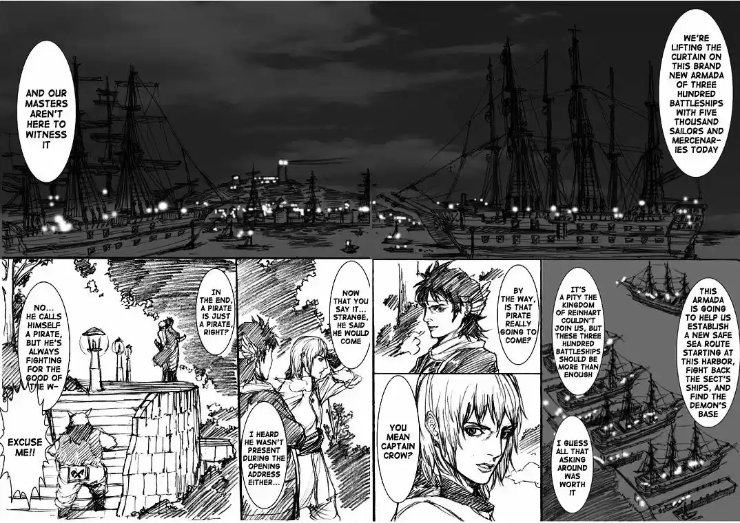 How I stalked some dude with an exposed nipple and stumbled upon the Zenithian Sword ch.78