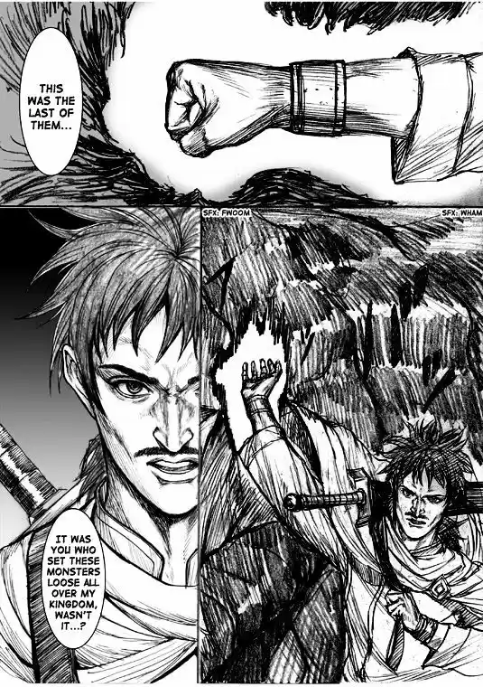 How I stalked some dude with an exposed nipple and stumbled upon the Zenithian Sword ch.79