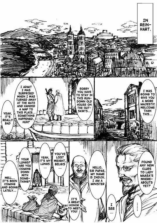 How I stalked some dude with an exposed nipple and stumbled upon the Zenithian Sword ch.80