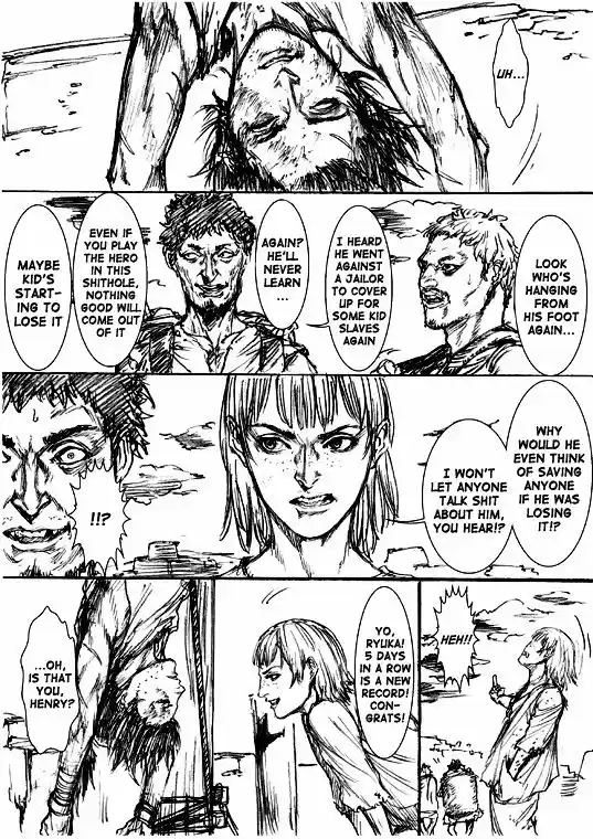 How I stalked some dude with an exposed nipple and stumbled upon the Zenithian Sword ch.82