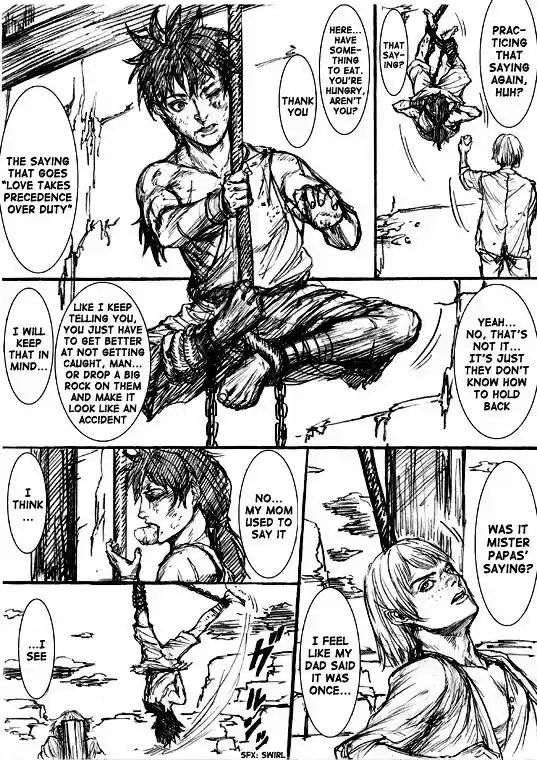 How I stalked some dude with an exposed nipple and stumbled upon the Zenithian Sword ch.82