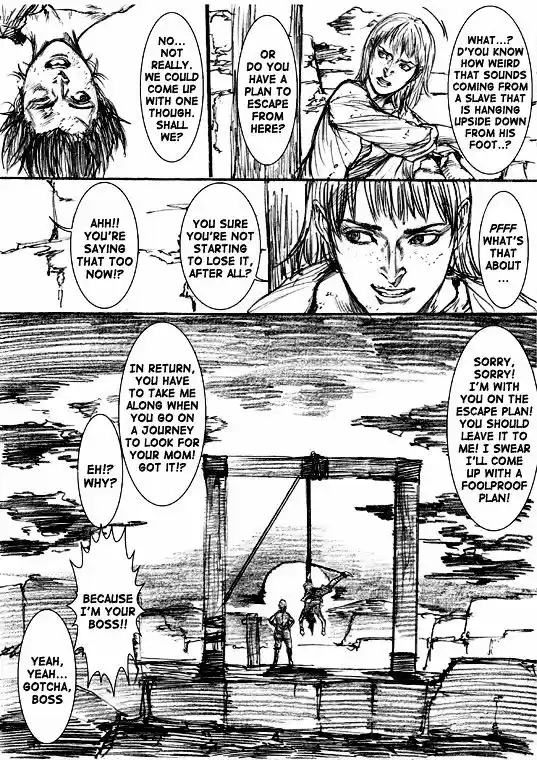 How I stalked some dude with an exposed nipple and stumbled upon the Zenithian Sword ch.82