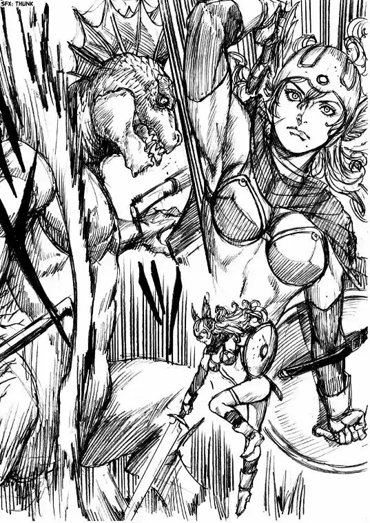 How I stalked some dude with an exposed nipple and stumbled upon the Zenithian Sword ch.83