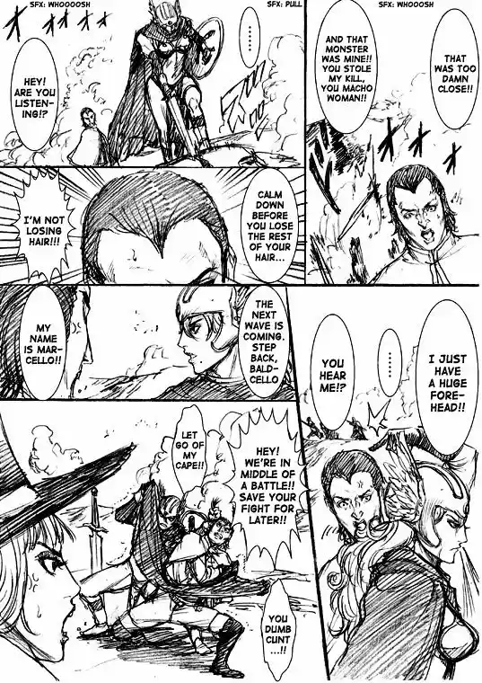 How I stalked some dude with an exposed nipple and stumbled upon the Zenithian Sword ch.83