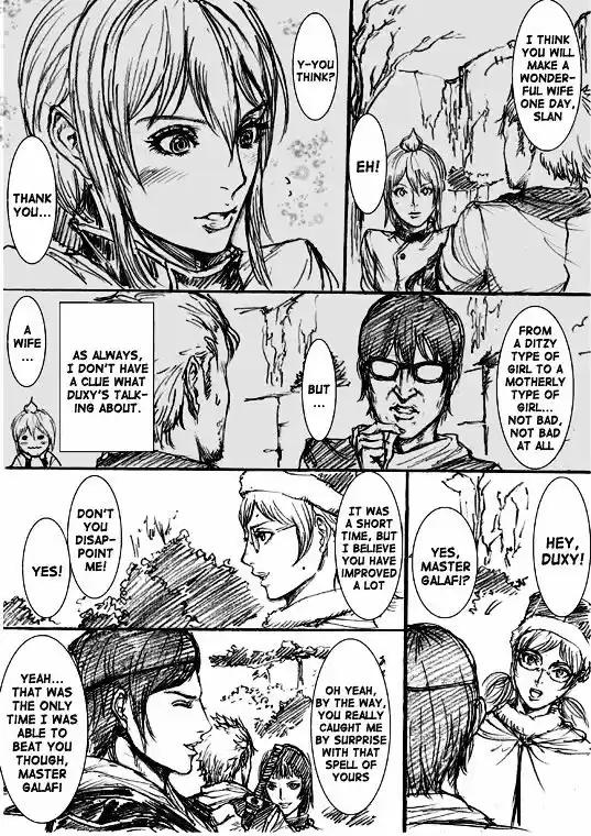 How I stalked some dude with an exposed nipple and stumbled upon the Zenithian Sword ch.84